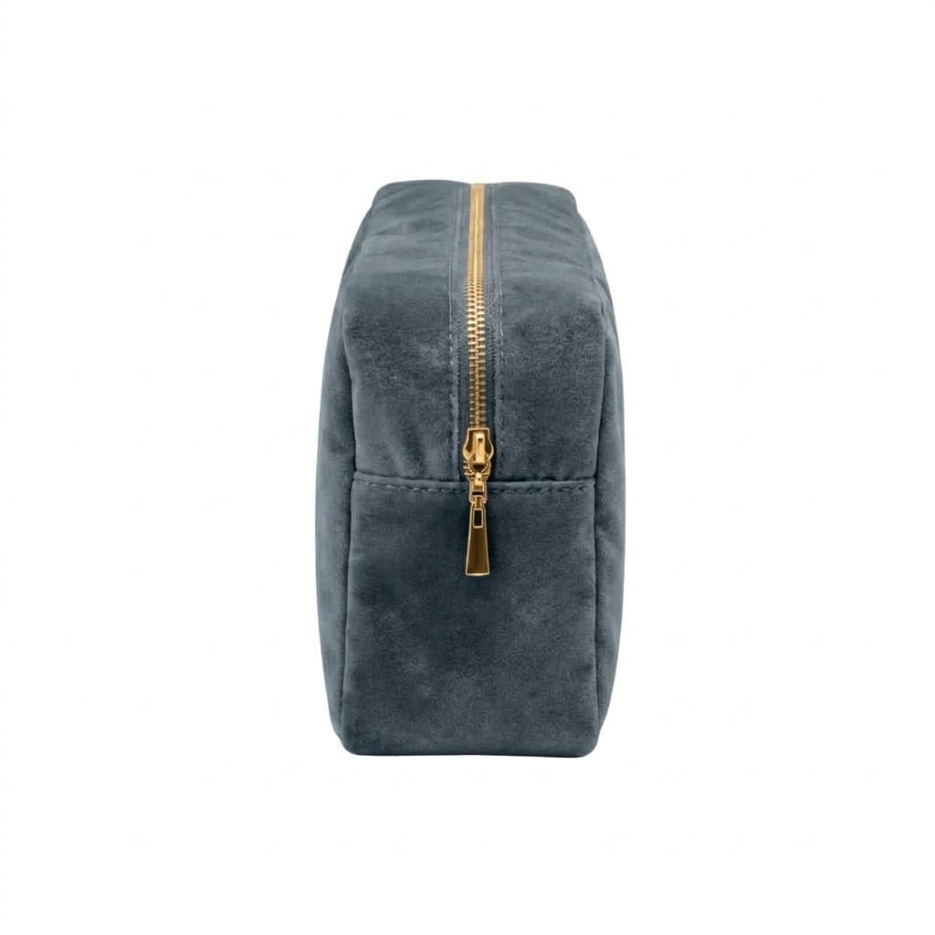 Luxury Personalised Velvet Large Pouch – Pastel Edit - The Happy Tribe