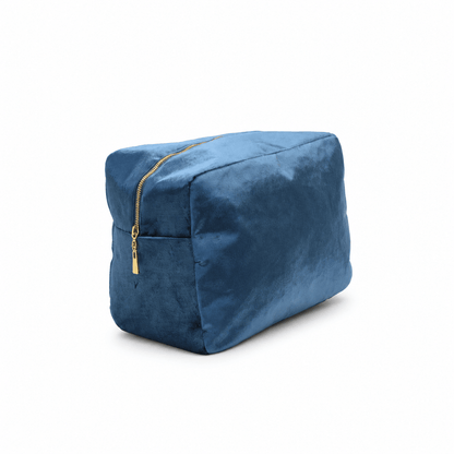 Luxury Personalised Velvet, Pastel Edit, Large Pouch - The Happy Tribe