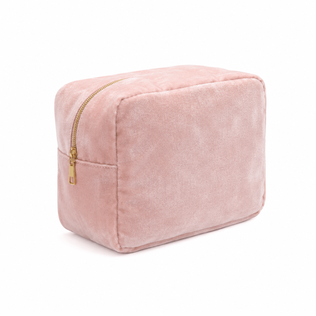Luxury Personalised Velvet, Pastel Edit, Large Pouch - The Happy Tribe