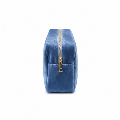 Luxury Personalised Velvet, Pastel Edit, Large Pouch - The Happy Tribe