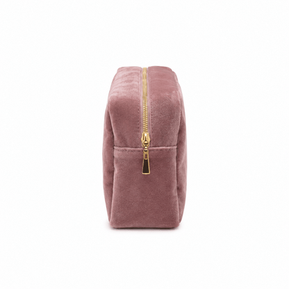 Luxury Personalised Velvet, Pastel Edit, Large Pouch - The Happy Tribe