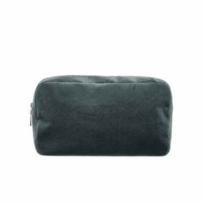 Luxury Personalised Velvet, Pastel Edit, Medium Pouch - The Happy Tribe