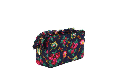 Luxury Ruffle UAE Heritage Pouch – Medium - The Happy Tribe