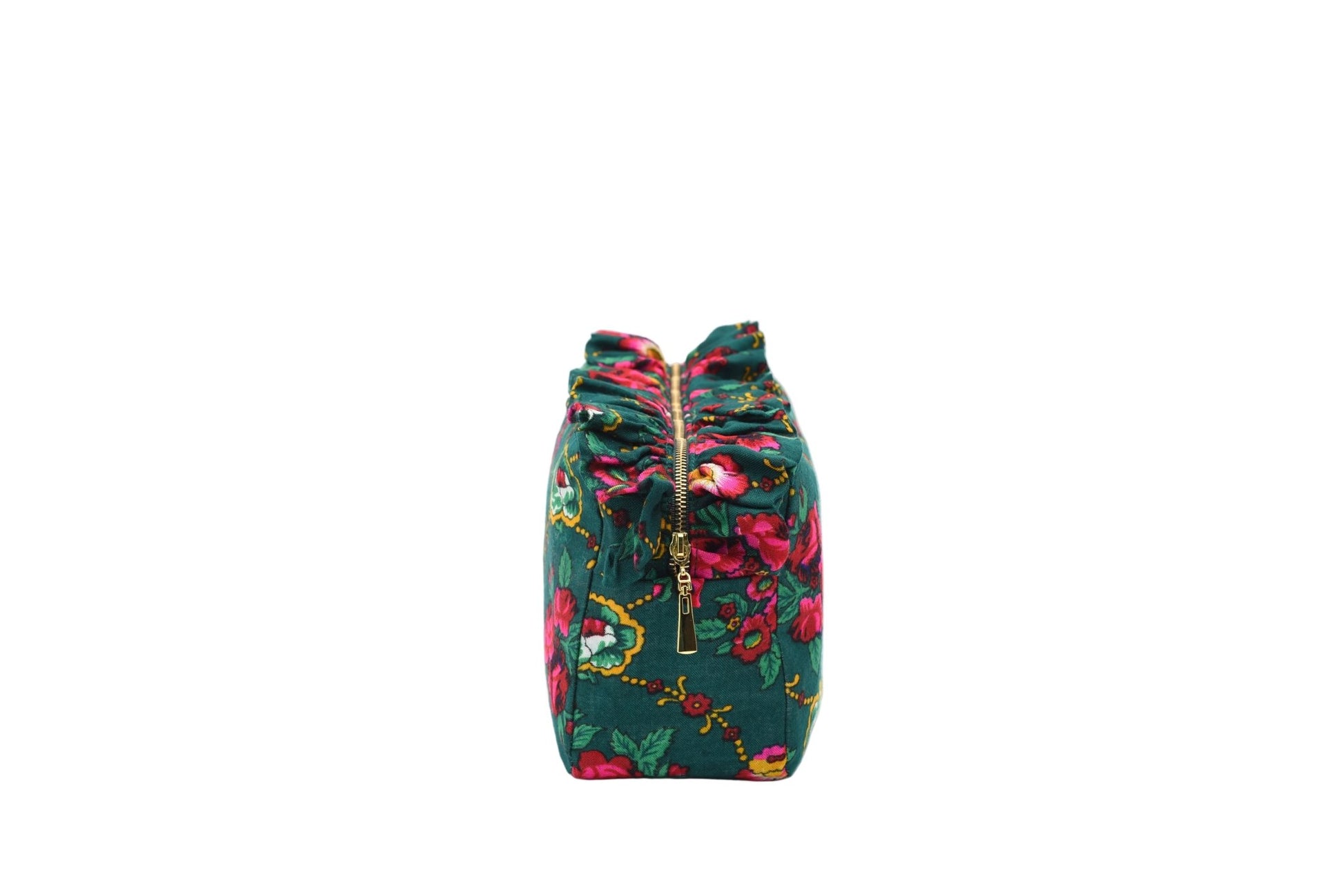 Luxury Ruffle UAE Heritage Pouch – Medium - The Happy Tribe