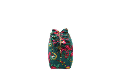 Luxury Ruffle UAE Heritage Pouch – Medium - The Happy Tribe