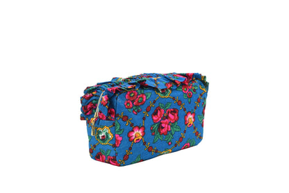 Luxury Ruffle UAE Heritage Pouch – Medium - The Happy Tribe