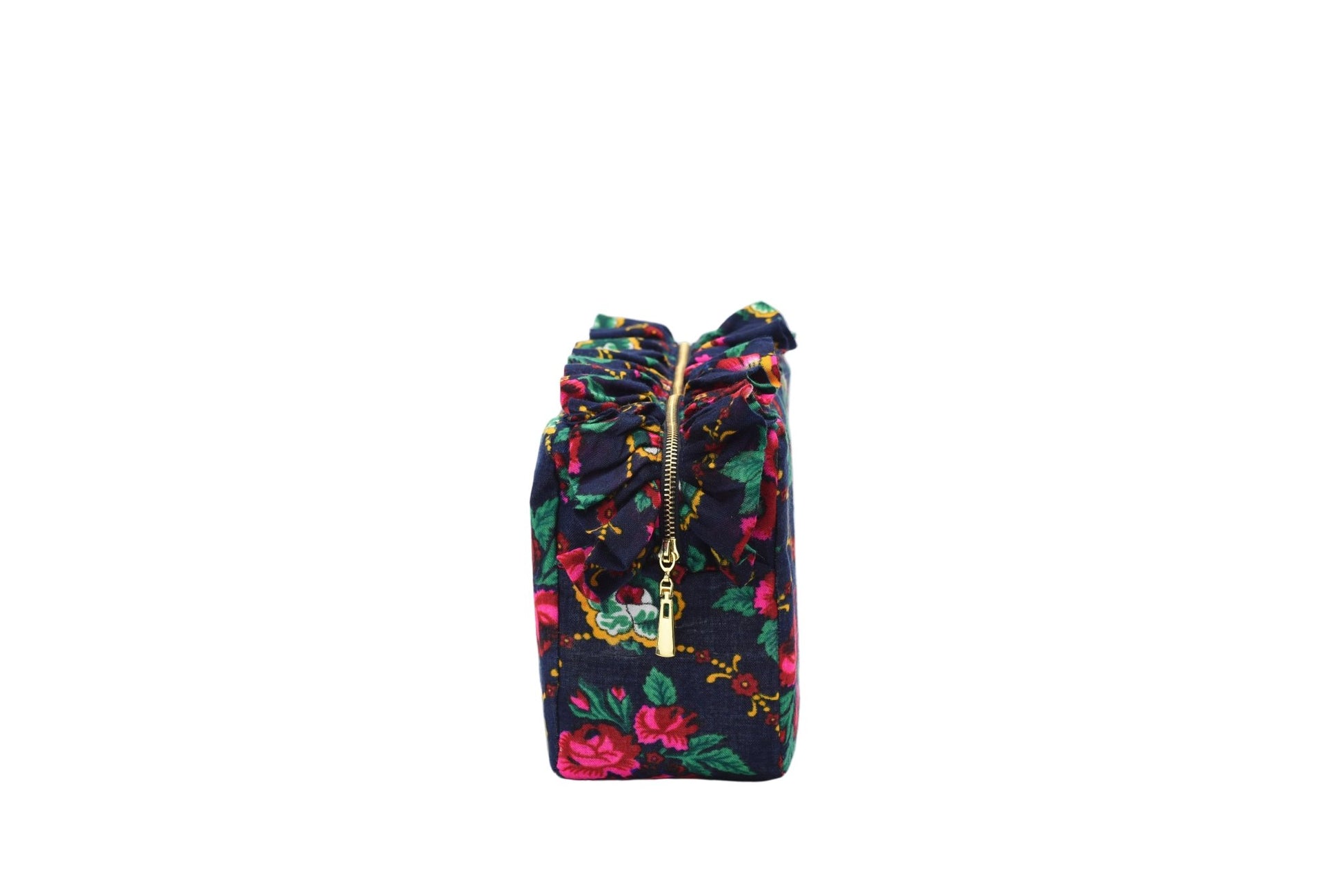 Luxury Ruffle UAE Heritage Pouch – Medium - The Happy Tribe