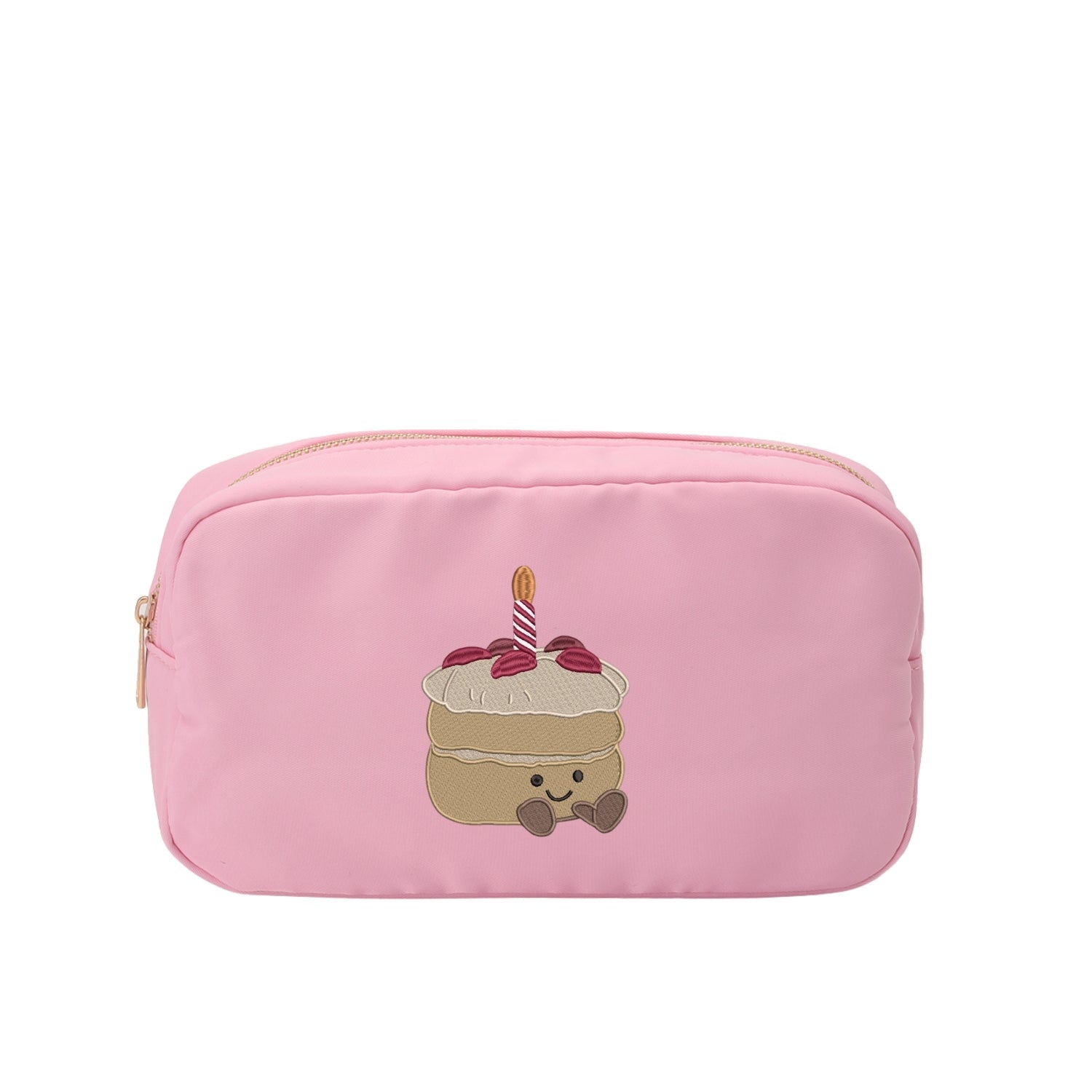“Make a Wish” Medium Embroidered Pouch - The Happy Tribe