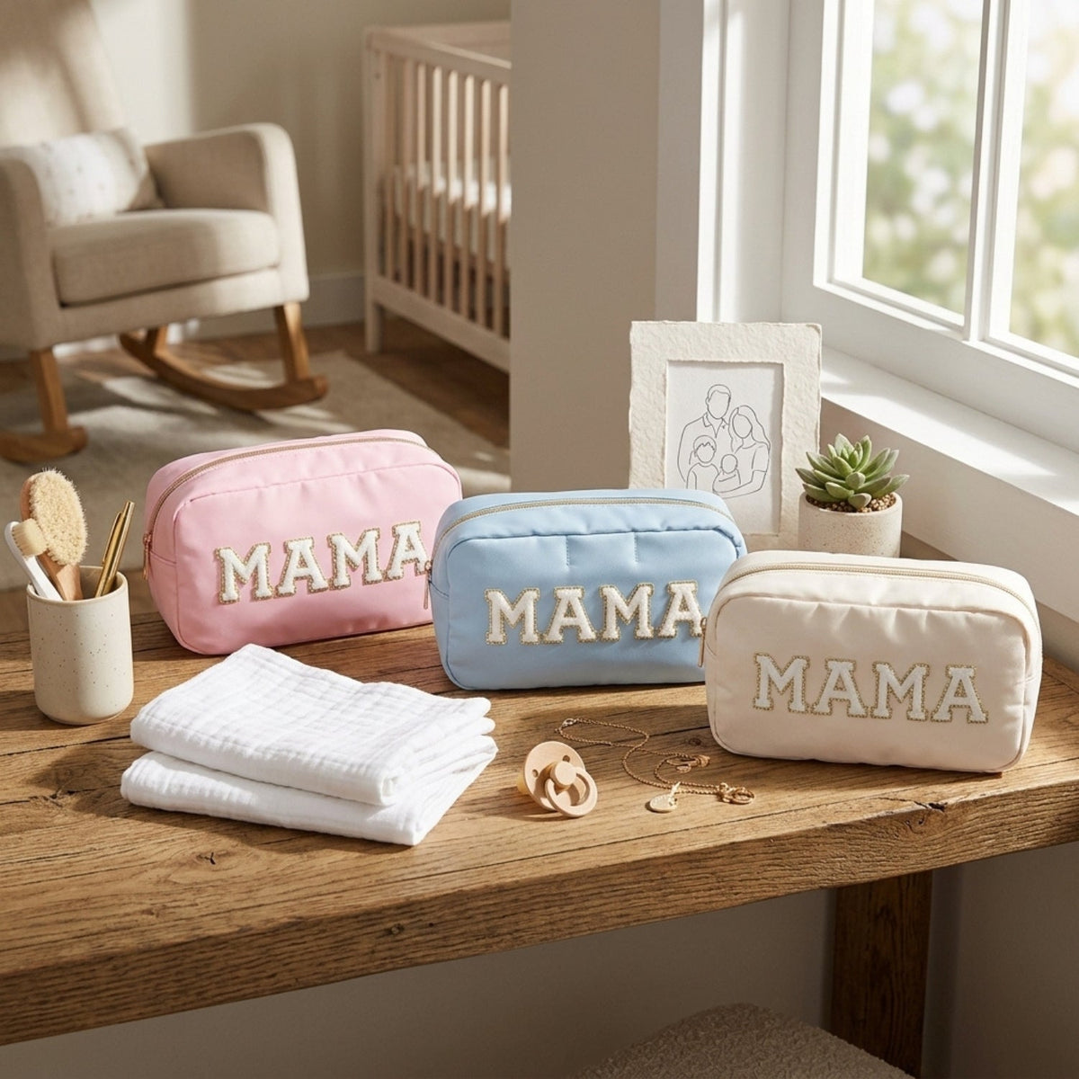 ”MAMA” Medium Keepsake Pouch - The Happy Tribe