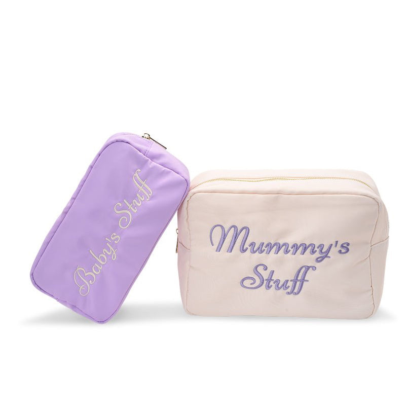 "Mummy's Stuff" Bundle, Cream - The Happy Tribe