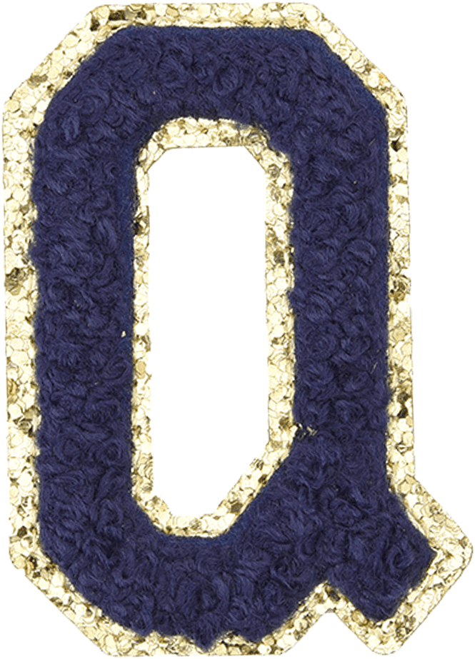 Navy Blue Letter - The Happy Tribe