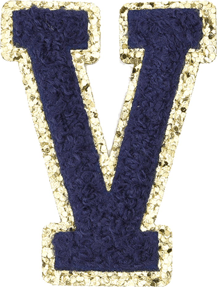 Navy Blue Letter - The Happy Tribe