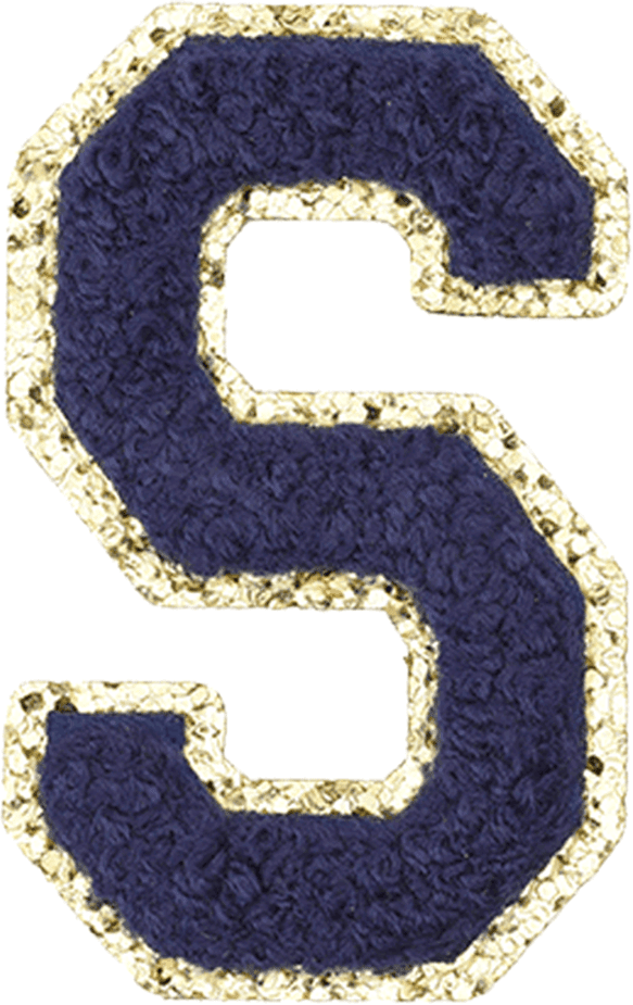 Navy Blue Letter - The Happy Tribe