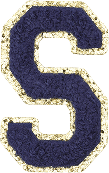 Navy Blue Letter - The Happy Tribe