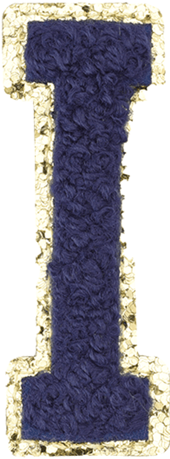 Navy Blue Letter - The Happy Tribe