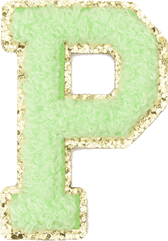 Neon Green Letter - The Happy Tribe