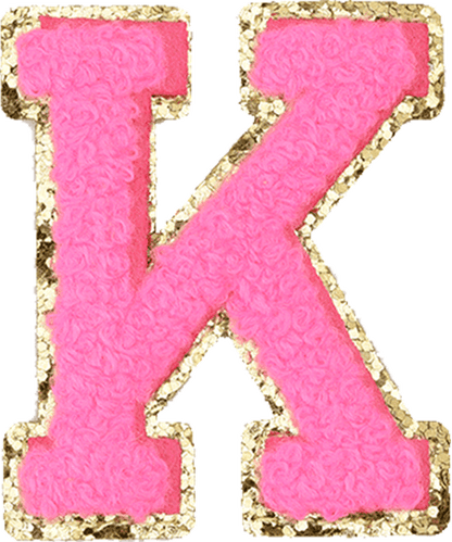 Neon Pink Letter - The Happy Tribe