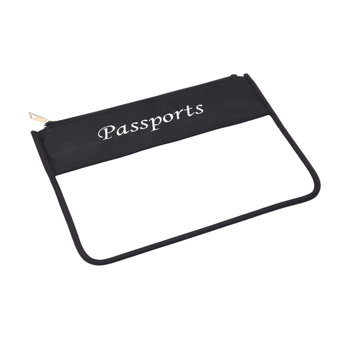 "Passport" Clear Travel Pouch - The Happy Tribe