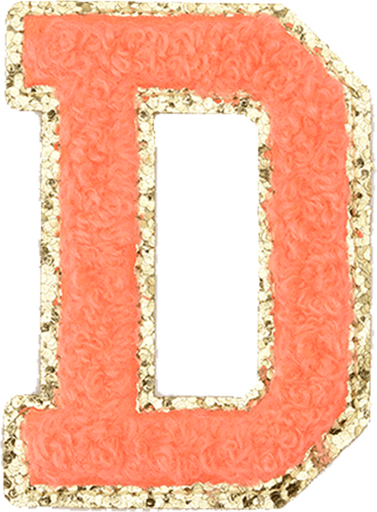 Pastel Orange Letter - The Happy Tribe