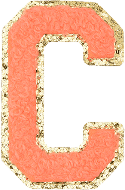 Pastel Orange Letter - The Happy Tribe