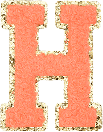 Pastel Orange Letter - The Happy Tribe