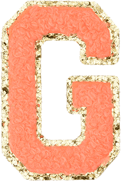Pastel Orange Letter - The Happy Tribe