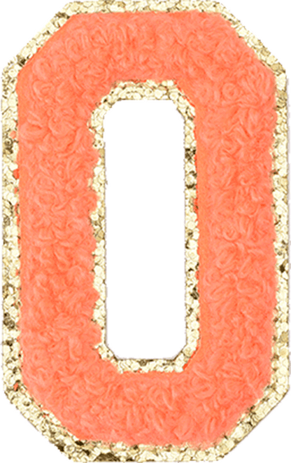 Pastel Orange Letter - The Happy Tribe