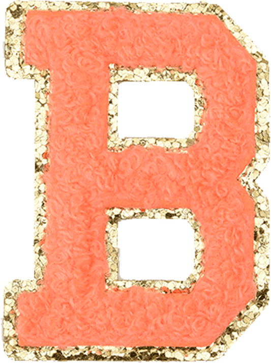 Pastel Orange Letter - The Happy Tribe