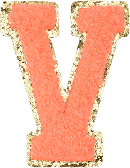 Pastel Orange Letter - The Happy Tribe