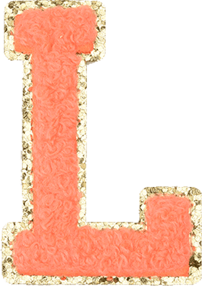 Pastel Orange Letter - The Happy Tribe