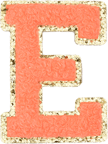 Pastel Orange Letter - The Happy Tribe