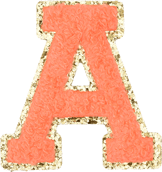 Pastel Orange Letter - The Happy Tribe