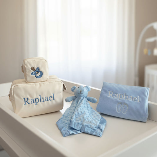 Personalised Baby Boy Gift Set - The Happy Tribe