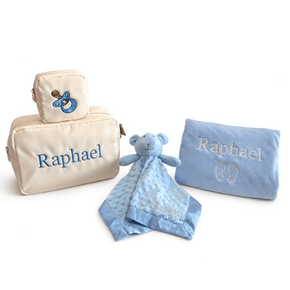 Personalised Baby Boy Gift Set - The Happy Tribe