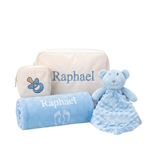 Personalised Baby Boy Gift Set - The Happy Tribe