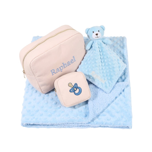 Personalised Baby Boy Gift Set - The Happy Tribe