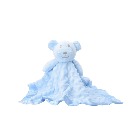 Personalised Baby Comforter, Blue - The Happy Tribe