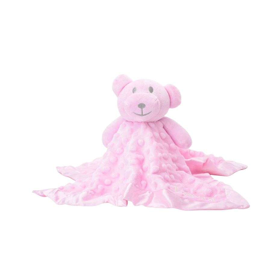 Personalised Baby Comforter, Pink