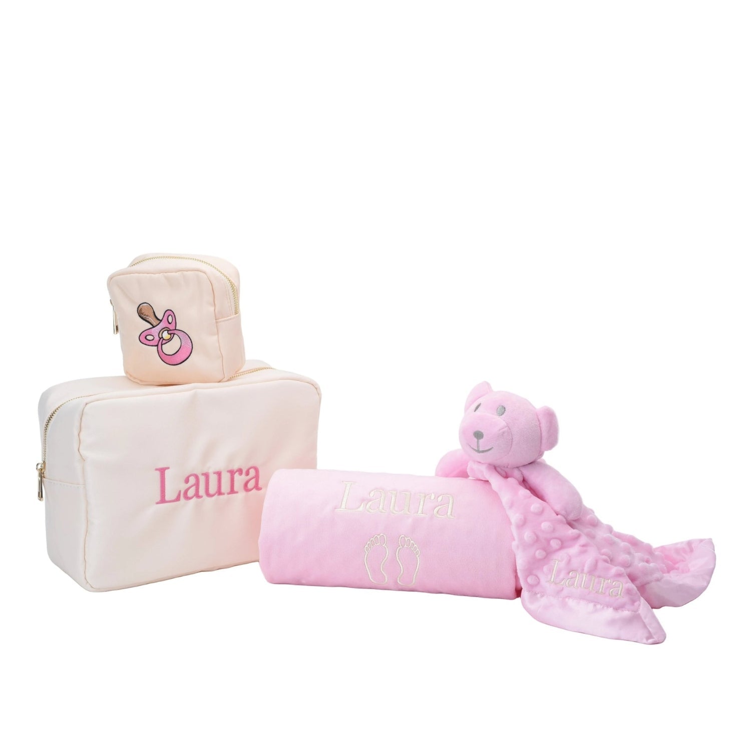 Personalised Baby Girl Gift Set - The Happy Tribe