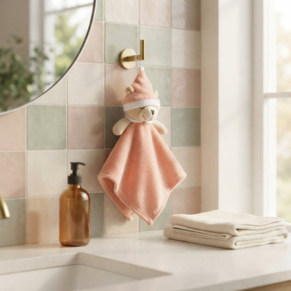 Personalised Bear Hand Towel - The Happy Tribe