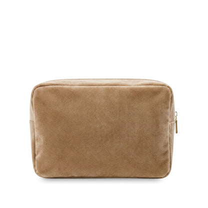 Personalised “Beauty Essentials” Velvet Pouch - The Happy Tribe