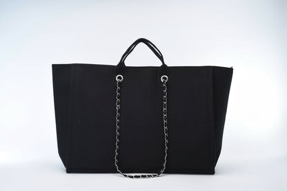 Personalised Canvas Chain Tote Bag - The Happy Tribe
