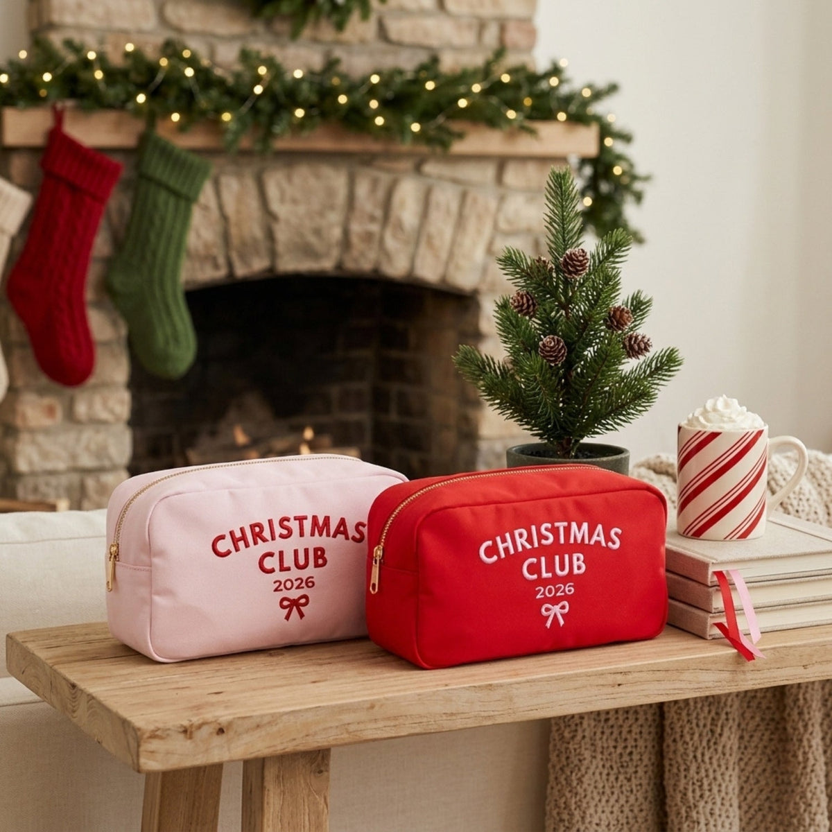 Personalised “Christmas Club” Pouch - The Happy Tribe