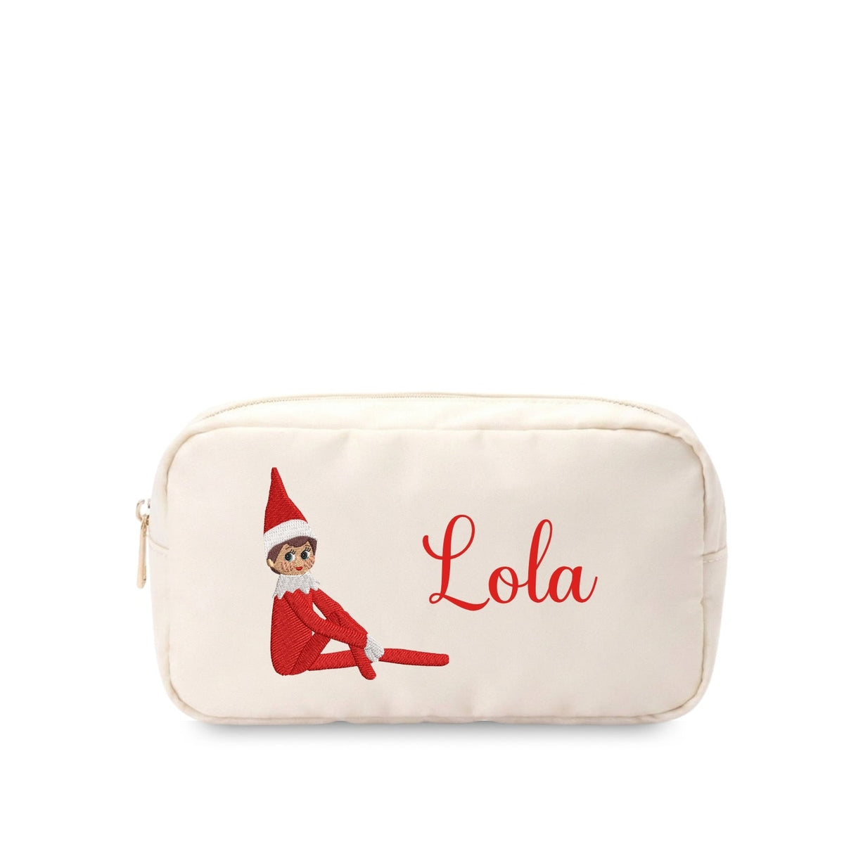 Personalised Christmas Elf Pouch - The Happy Tribe