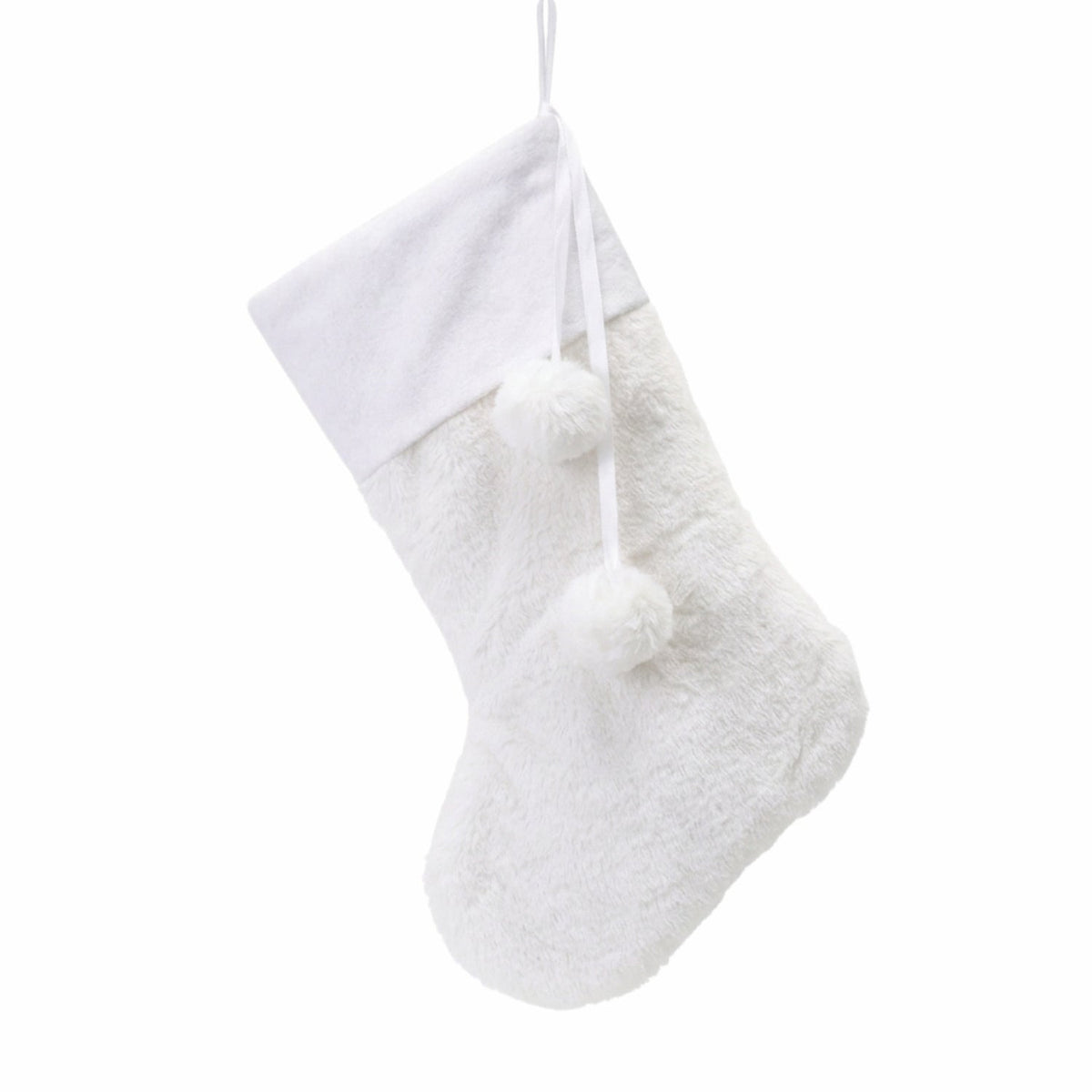 Personalised Christmas Faux Fur Stocking - The Happy Tribe