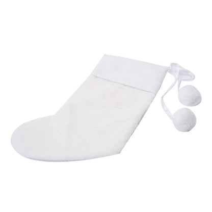 Personalised Christmas Fur Stocking- 4 Colours available - The Happy Tribe