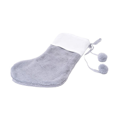 Personalised Christmas Fur Stocking- 4 Colours available - The Happy Tribe