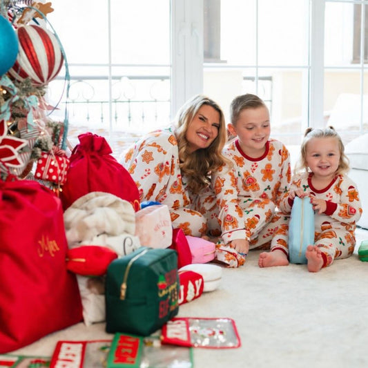 Personalised Christmas Gingerbread Camels Dog Bandana - The Happy Tribe