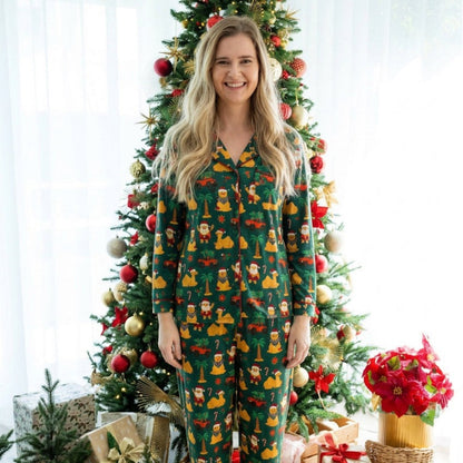 Personalised Christmas in the Desert Adult Pyjamas Set - The Happy Tribe