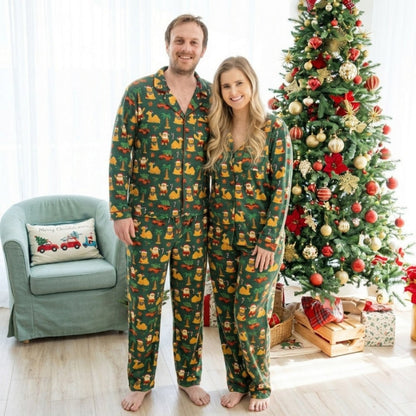 Personalised Christmas in the Desert Adult Pyjamas Set - The Happy Tribe